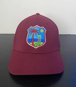 Brandneu mit Etikett authentisch Castore West Indies Cricket ODI Kappe Mütze Karibik rot weinrot - Bild 1 von 11