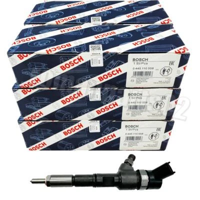 Inyector de combustible 6X 04123831 0445110558 para motor diésel Bosch Deutz TCD3.6L4 NUEVO Foto 1 de 4