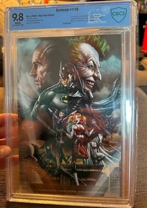 BATMAN #118 MICO SUAYAN VIRGIN  EXCLUSIVE BTC Big Time Collectibles 300 CBCS 9.8 - Picture 1 of 2
