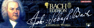Bach Complete Edition BELDER LEUSINK BRILLIANT CLASSICS 160 CD BOX MINT - Image 1 of 4