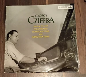 GYORGY CZIFFRA*LP*HMV*RARE-HIS OWN PARAPHRASES*TRANSCRIPTIONS & IMPROVISATIONS - Picture 1 of 4