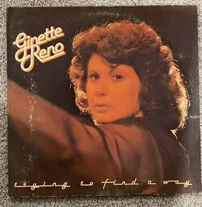 Rare HTF OOP Ginette Reno Trying To Find A Way Album Canada 1979 Honey Dew Pop - Picture 1 of 6
