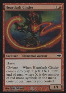 MTG FOIL Heartlash Cinder FOIL (Steve Prescott) Eventide NM SHIPS FAST AND SAFE! - Picture 1 of 2