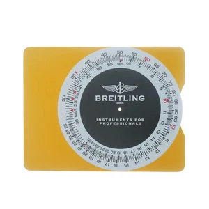 BREITLING INSTRUMENT FÜR PROFIS GELBE RECHENSCHIEBERKARTE - Bild 1 von 2