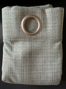 Eclipse Palisade 95 Inch Room Darkening Grommet Top Window Curtain Panel in Sage - Picture 1 of 2