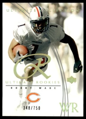 2003 Upper Deck Ultimate Collection Bobby Wade Rookie 348/750 Chicago Bears #73 - Image 1 of 2