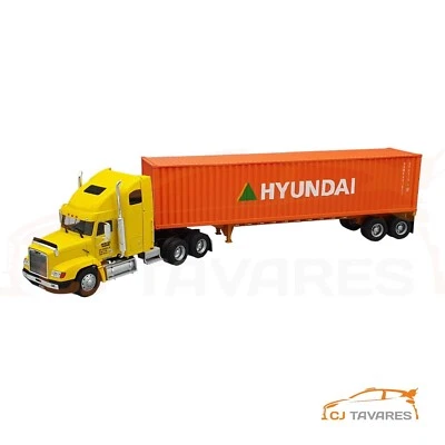 ALTAYA FREIGHTLINER FLD 112 HYUNDAI - CAMION AMÉRICAIN 1/43 - Photo 1/4
