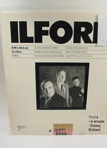 Ilford 11 x14 Ilfobrom Galeria FB | ~4 sheets | AS IS | $9 | #32 | - Picture 1 of 1