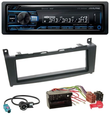 Alpine USB Bluetooth DAB MP3 Autoradio für Mercedes C-Klasse W204 ab 2007 - Bild 1 von 4