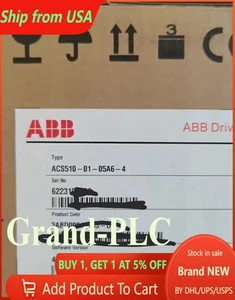 1pc ABB ACS510-01-05A6-4 frequency converter 2.2KW No Keypad - Picture 1 of 5