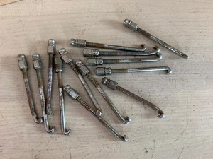 LOTE de 13x 1910s 20s 30s De Colección Estilo Banjo Tambor Garra Gancho Cuello Varillas de Tensión Tuercas - Imagen 1 de 4