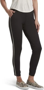 Leggings para mujer HUE Ponte 7/8 negros/blancos susurros-jogger versátiles S - Imagen 1 de 3