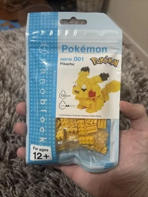 nanoblock - Pikachu [Pokémon], nanoblock Pokémon Series Building Kit Toy Brick - Image 1 of 2