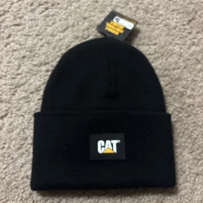 Gorra gorra con puños negra con logotipo de Oruga CAT con licencia oficial OSFM Foto 1 de 3