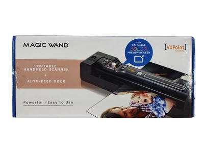 VuPoint Magic Wand Portable Handheld Scanner + Auto-Feed Dock - Image 1 of 4