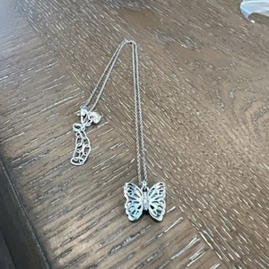 Brighton Butterfly Pendant Necklace **RETIRED* - Picture 1 of 7