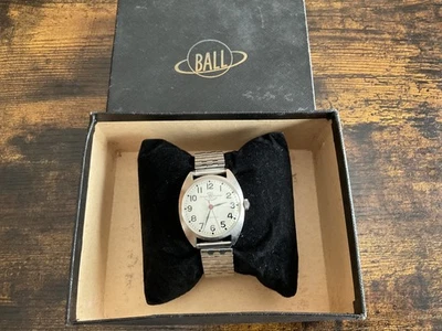 Reloj y caja de acero automático Trainmaster estándar oficial vintage BALL  Foto 1 de 4