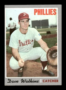 1970 Topps # 168 Dave Watkins Card Philadelphia Phillies - Picture 1 of 2