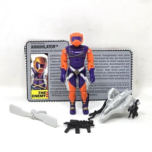 Annihilator V1 100% komplett 1989 neuwertig G.I. Joe Figur lose Vintage Hasbro - Bild 1 von 20