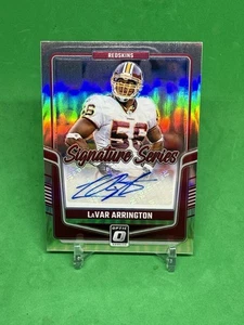 LaVar Arrington - 2024 Donruss Optic Signature Series Auto Holo #42 - Redskins - Bild 1 von 1