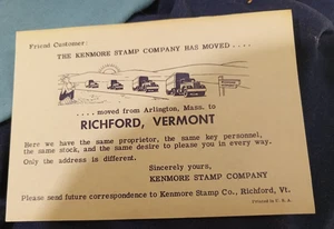 1940s STAMP COLLECTING Kenmore Stamp Co. Correspondence / Advertising Papers - Picture 1 of 18