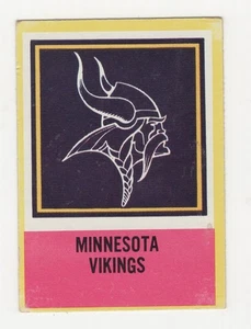 1967 PHILADELPHIA GUM FOOTBALL MINNESOTA VIKINGS TEAM LOGO #108 - Picture 1 of 2