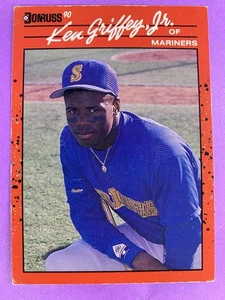 1990 Donruss #365 Ken Griffey Jr. Seattle Mariners - Picture 1 of 2