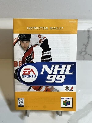 NHL 99 - 1998 Nintendo 64 N64 - Instruction Manual - Image 1 of 2