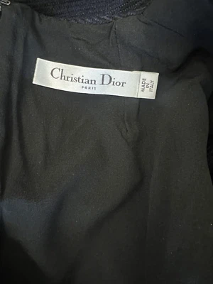 Christian Dior dress short  blue black plaid womens size US 6 - Image 1 of 4