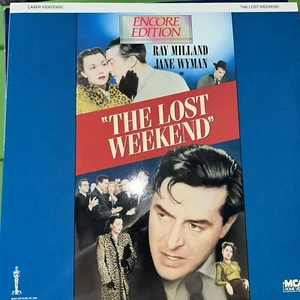 "The Lost Weekend" Encore Edition Laserdisc LD - Ray Milland - Picture 1 of 4