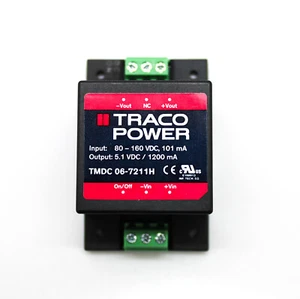 Traco Power 1200mA 5.1VDC 6W Encapsulated DC-DC Converter TMDC06-7211H - Picture 1 of 2