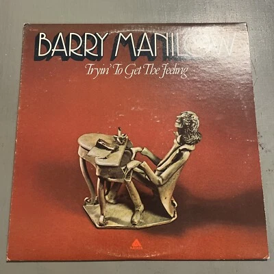 barry manilow trying to get the feeling vinyl album LP, Arista AL 4060 ,1975 G+  - Image 1 of 4