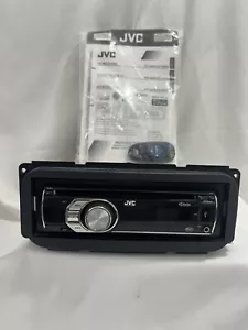 JVC CD Receiver KD-R600 With Remote Manual And Wire Harness - Picture 1 of 12