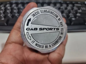 rare JDM GAB Sports Oil Filler Cap Honda EF8 EF9 EG6 EG9 CRX EK9 DC2 Delsol - Picture 1 of 14