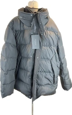 Andrew Marc Men's SZ M Carlton Fleece Lining Down Fill Parka Jacket New Defect - Image 1 of 4