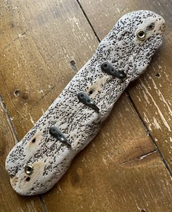 North Sea Driftwood Key Hooks/Jewellery Hooks - Picture 1 of 8