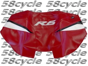 (Color: 2004 Red/White/Black) Yamaha R6 R6S Second Look Tank Bra | Cover | Wrap - Picture 1 of 2