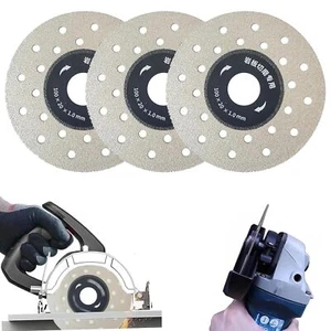 4" Porous Widened Cutting Blade for Stone Ceramic, Wheel Disc For Angle Grinder - Picture 1 of 13
