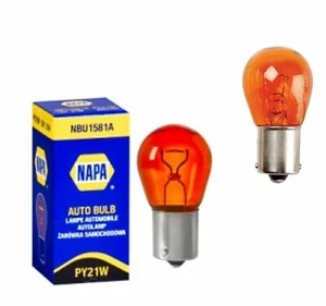 FOR RENAULT CLIO 2001-2009 INDICATOR FLASHER SIGNAL ORANGE LIGHT BULBS - Picture 1 of 3