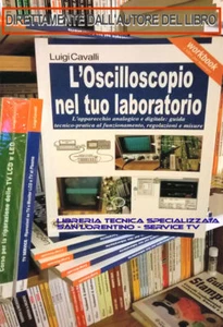 MANUALE USARE FACILMENTE OSCILLOSCOPIO CENTINAIA DI MISURE BASSA ALTA FREQUENZA - Foto 1 di 7