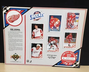 90-91 Upper Deck Commemorative Sheets DETROIT RED WINGS # 15236 - Picture 1 of 1