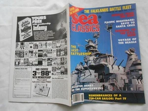 SEA CLASSICS Magazine NOVEMBER 1982 - Picture 1 of 2