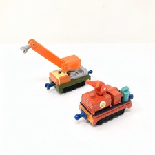 Chuggington Diecast Train Calley's Fire & Rescue Cars Crane