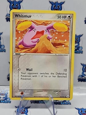 Pokémon Whismur EX Hidden Legends 82/101 MP - Image 1 of 2