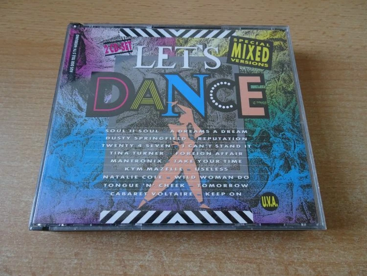 Doppel CD Let`s Dance 1990: Soul II Soul Tina Turner Natalie Cole Dusty Springfi - Bild 1 von 1
