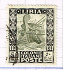Libya Italian Colony Roman Gallry Leaving Tripoli Stamp 1921
