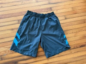 Pantaloncini Nike Kobe Mamba Elite Stripe Practice Dri Fit gioco basket grigio/blu - Foto 1 di 6