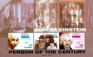 LESOTHO 2005 EINSTEIN M/S ** NOBEL, ATOM, JUDAICA, SCIENCE 💲ENVÍO GRATUITO💲 - Imagen 1 de 1