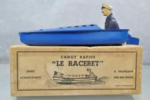 BC155 Wissenschaftliches Spielzeug - Schnellboot "Le Raceret" aus Stoff A-/B - Bild 1 von 6