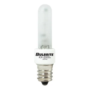 Bulbrite 473061 KX60FR/E12 Krypton Xenon 120V 60W T3 Candelabra E12 Frost 2700K - Picture 1 of 2